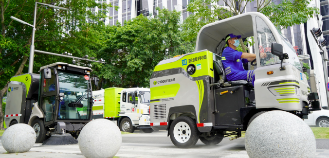 智慧环卫技术加持，必一运动Bsports环境助力深圳数字抗疫